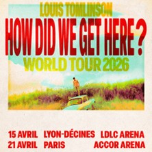 Louis Tomlinson - How Did We Get Here ? - Accor Arena, Paris - mardi 21 avril 2026 à 20h