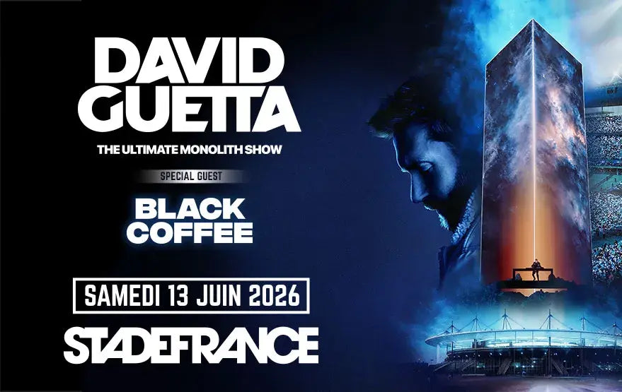David Guetta - Stade de France, Paris - Samedi 13 juin 2026 à 20h